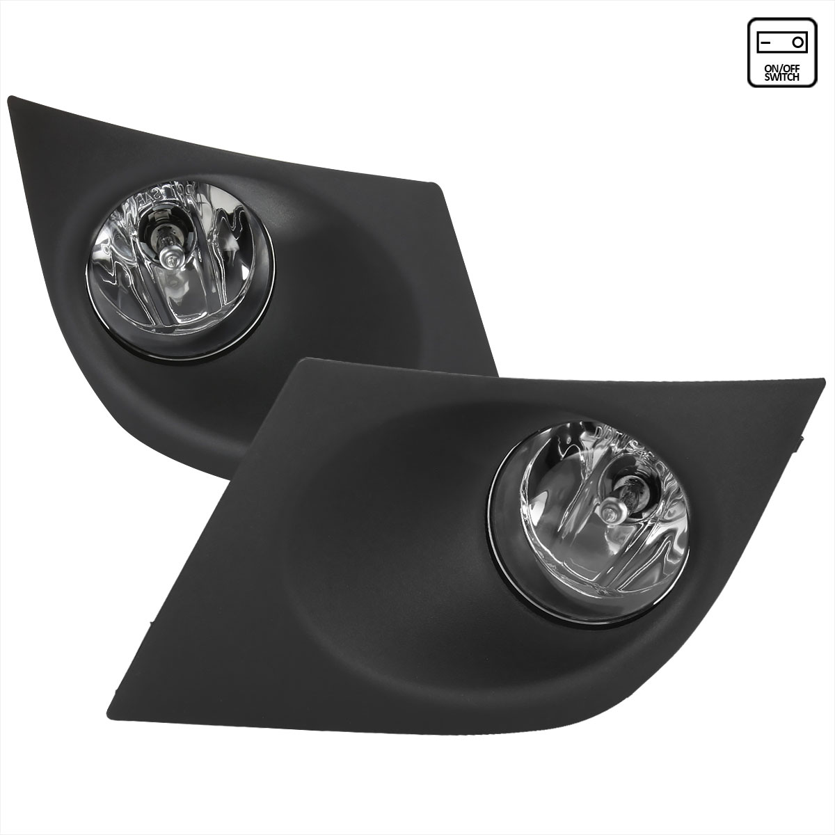 Spec-D Tuning lf-vsa07coem-hz | SPEC-D Tuning Nissan Versa Clear Lens Fog Light; 2007-2011