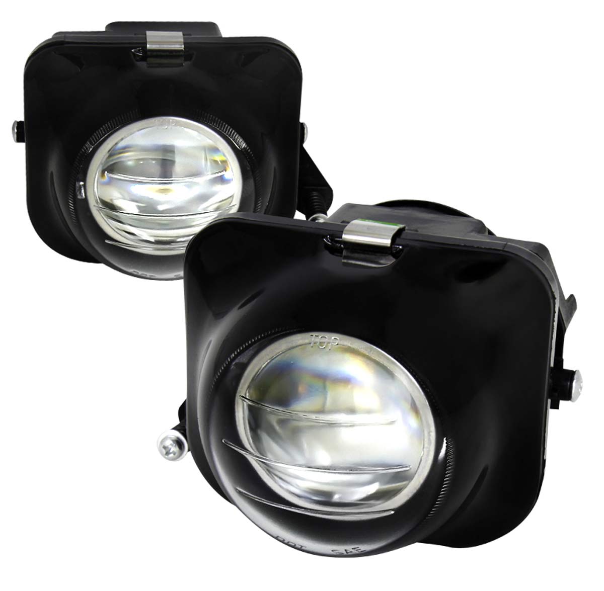 Spec-D Tuning LFP-CEL00COEM-WJ | Toyota Celica Oem Projector Fog Lights Clear Without Wiring; 2000-2005