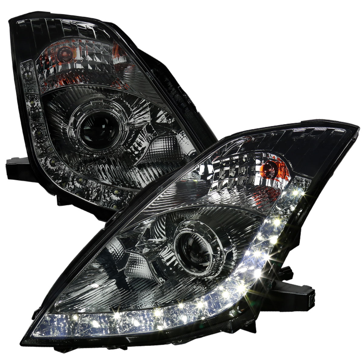 Spec-D Tuning lhp-350z06g-rs | SPEC-D Tuning Nissan 350Z Projector Headlights; 2006-2009