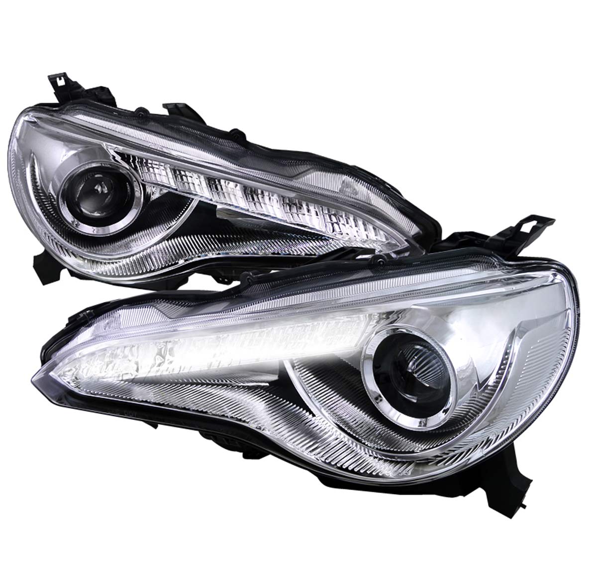 Spec-D Tuning LHP-FRS12-WJ | Scion Frs Projector Headlight Housing With Led; 2012-2014