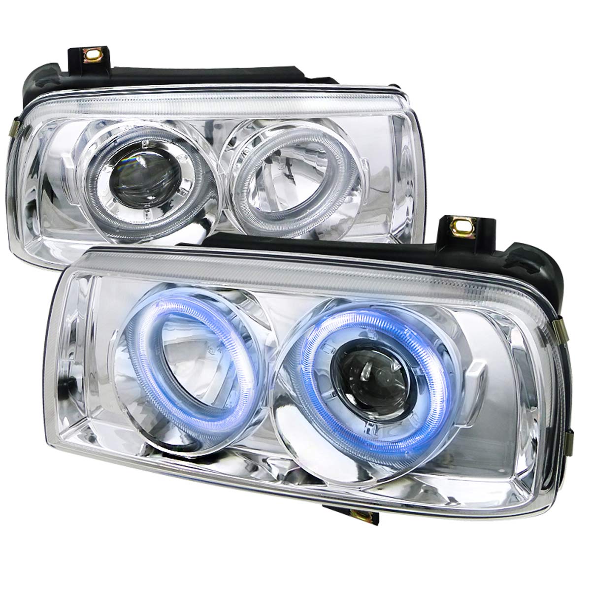 Spec-D Tuning LHP-JET93-APC | Spec-D Vw Jetta 3 Projector Headlights; 1993-1998