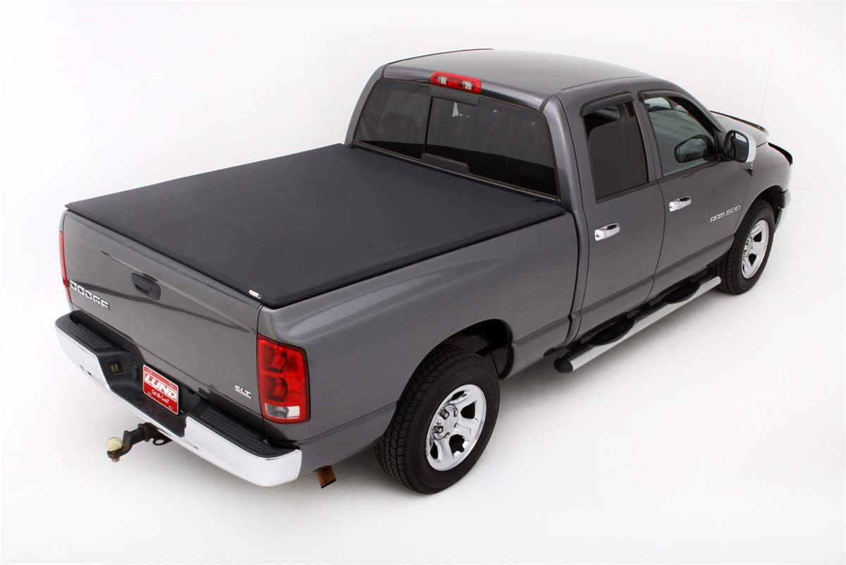 LUND 95864 | Lund Genesis Elite Tri-Fold Tonneau for Ram 1500; 2011-2018