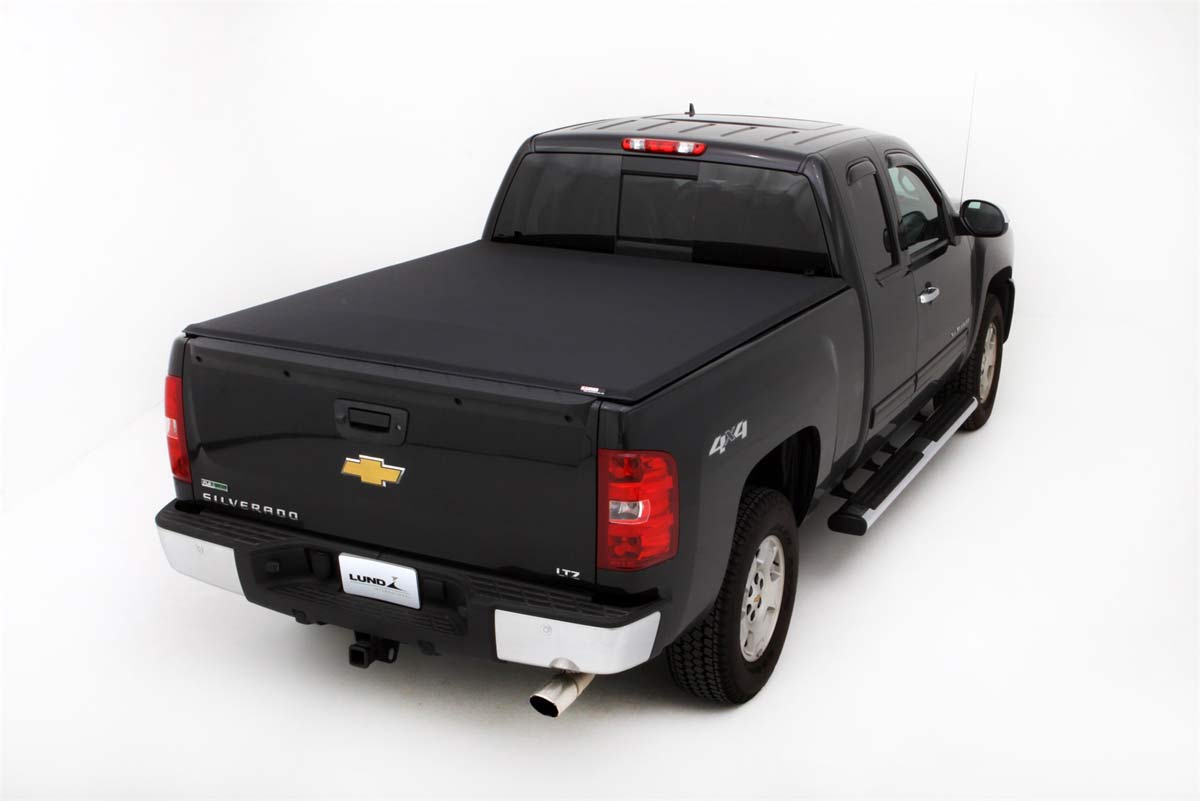 LUND 95893 | Lund Genesis Elite Tri-Fold Tonneau for Chevrolet Silverado 2500 HD; 2007-2014