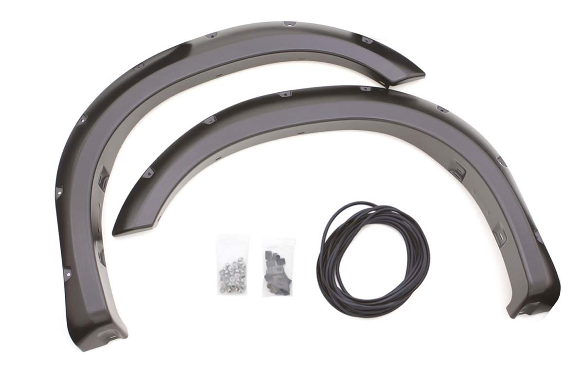 LUND RX602SA | Lund Front Rivet Style Fender Flare Set for Toyota Tundra; 2007-2013