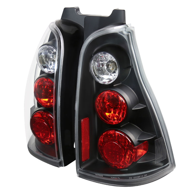 Spec-D Tuning LT-4RUN03JM-TM | Spec-D Toyota 4-Runner Taillights Black (Lt-4run03jm-Tm); 2003-2005