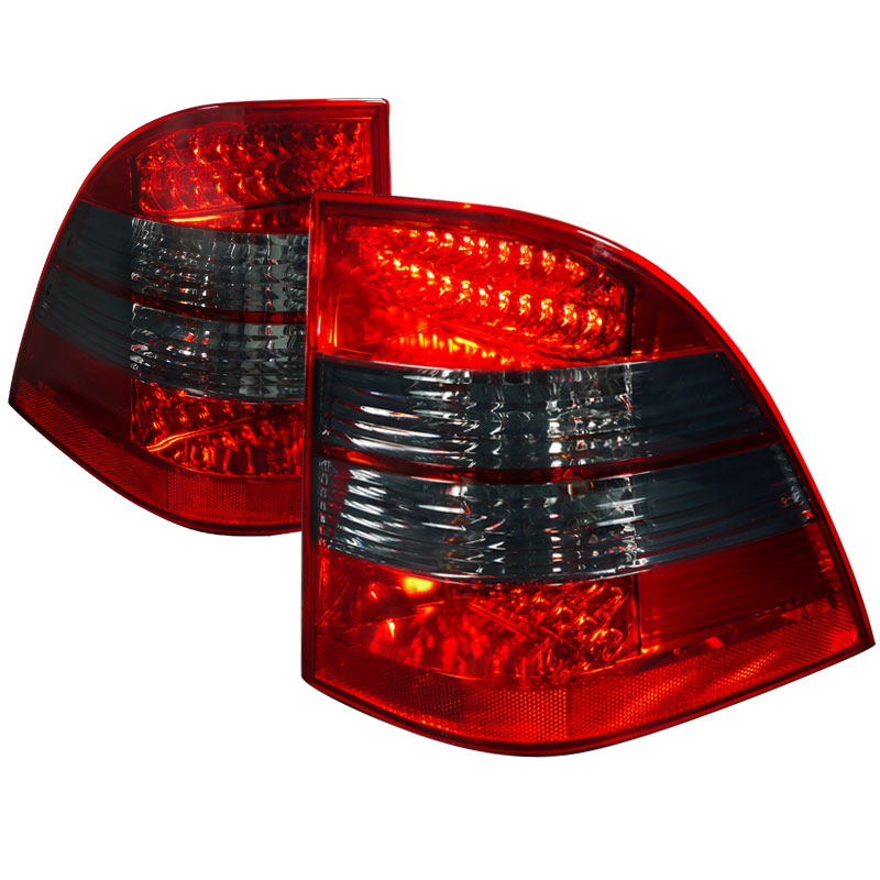 Spec-D Tuning LT-BW16398RGLED-APC | Mercedes Benz W163 Ml Class Led Tail Light Red Smoke; 1998-2005