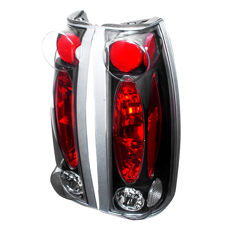 Spec-D Tuning LT-C1088JM-TM | Chevrolet C10 Altezza Tail Light Black; 1988-1998