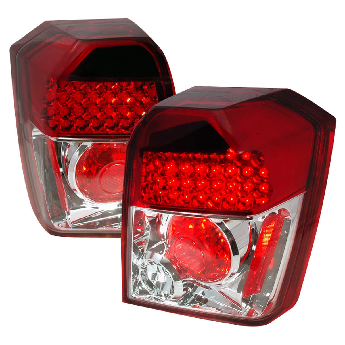 Spec-D Tuning LT-CAL06RLED-TM | Spec-D Dodge Caliber Led Taillights - (Lt-Cal06rled-Tm); 2006-2007