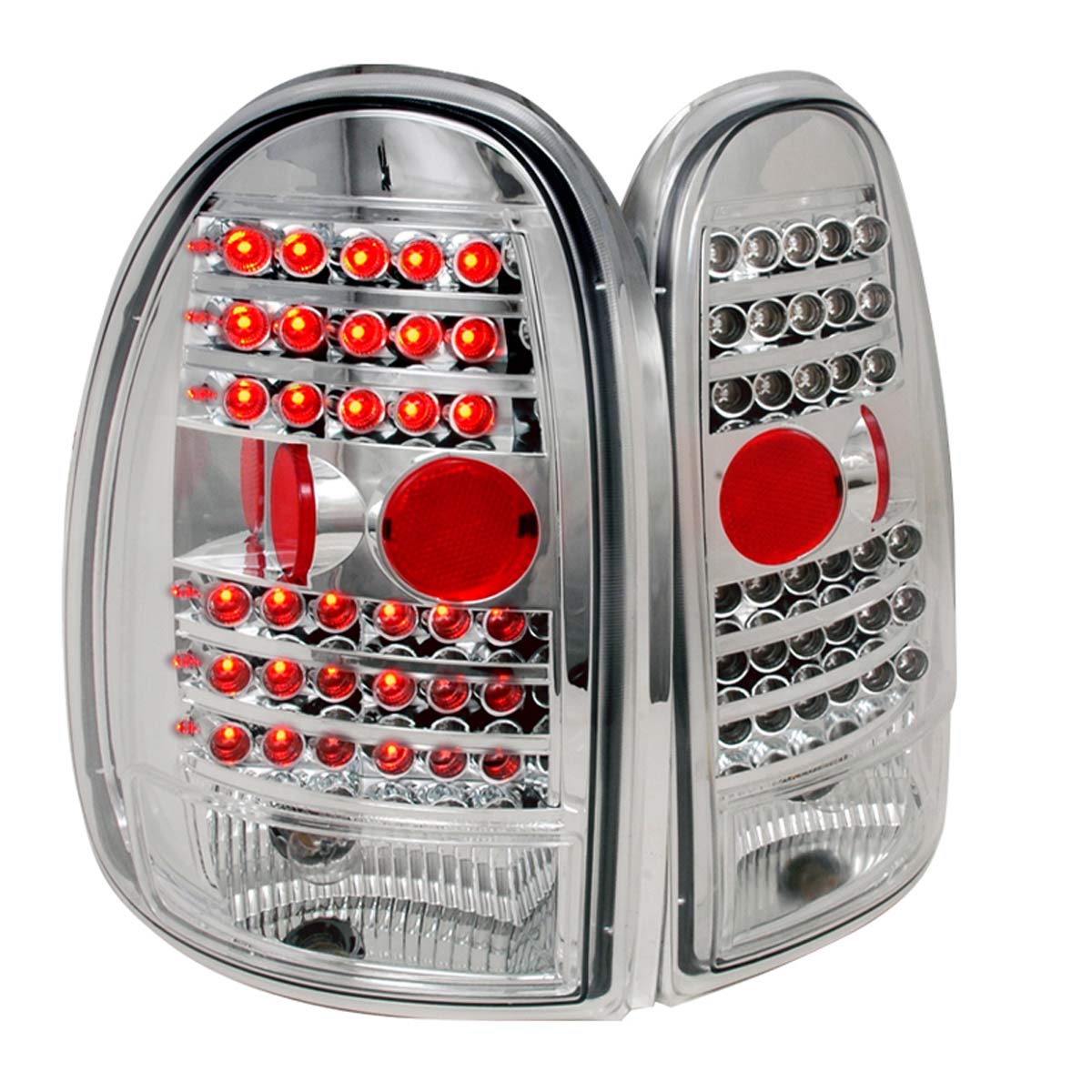 Spec-D Tuning LT-CAR96CLED-KS | Spec-D Dodge Caravan Led Taillights (Lt-Car96cled-Ks); 1996-2000