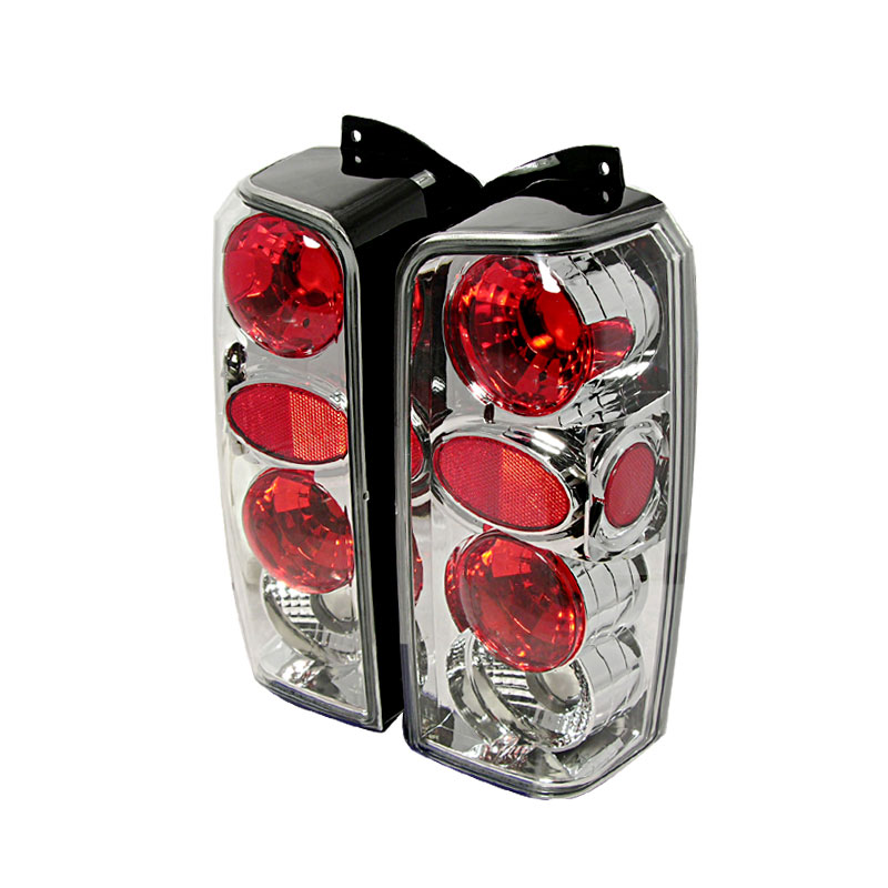 Spec-D Tuning LT-CHKE97-KS | Spec-D Jeep Cherokee Taillights - Chrome (Lt-Chke97-Ks); 1997-2001