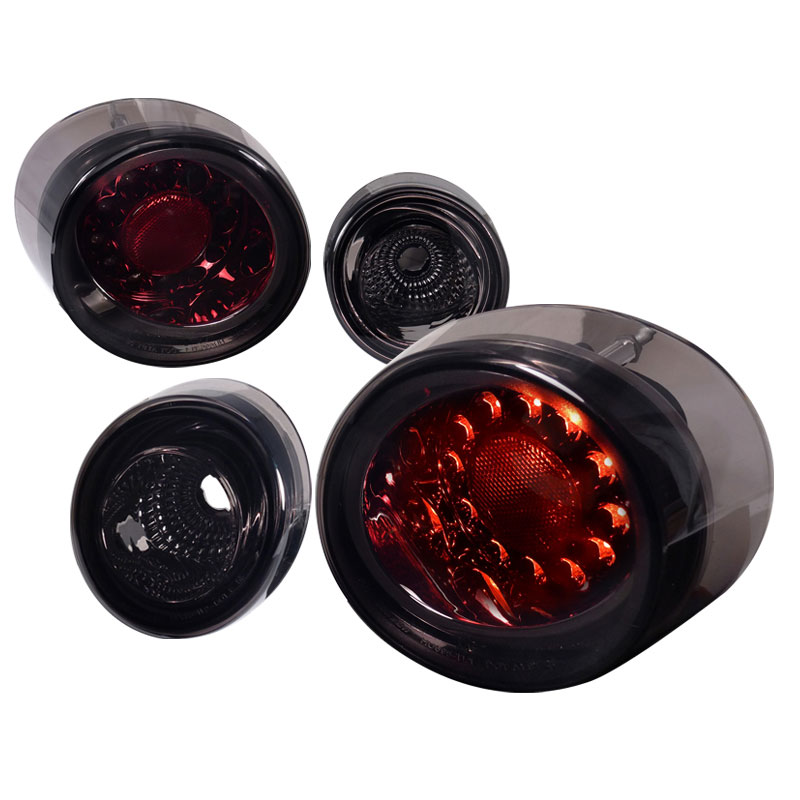 Spec-D Tuning LT-COB052GLED-TM | Chevrolet Cobalt Led Tail Lights Smoke 2dr; 2005-2010