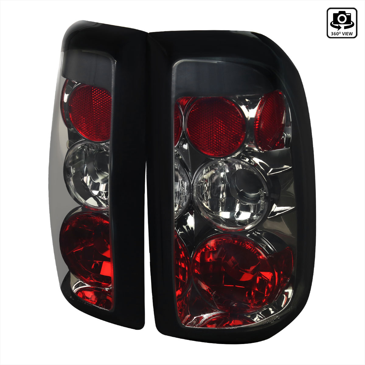 Spec-D Tuning LT-DAK97G-TM | Spec-D Dodge Dakota Taillights - Smoke (Lt-Dak97g-Tm); 1997-2004