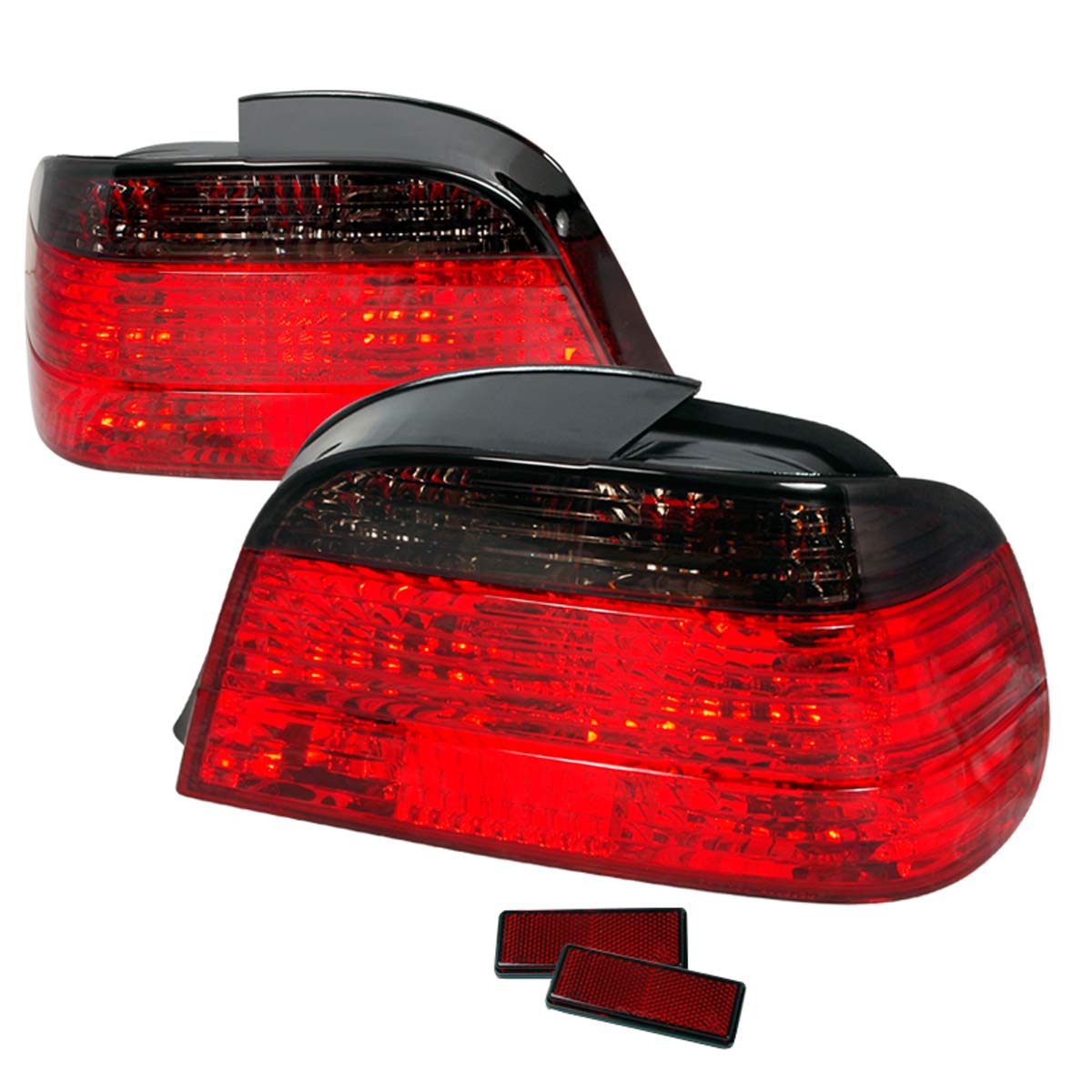 Spec-D Tuning LT-E384G-APC | Spec-D Bmw E38 4dr Taillights -Smoke Clr (Lt-E384g-Apc); 1995-2001