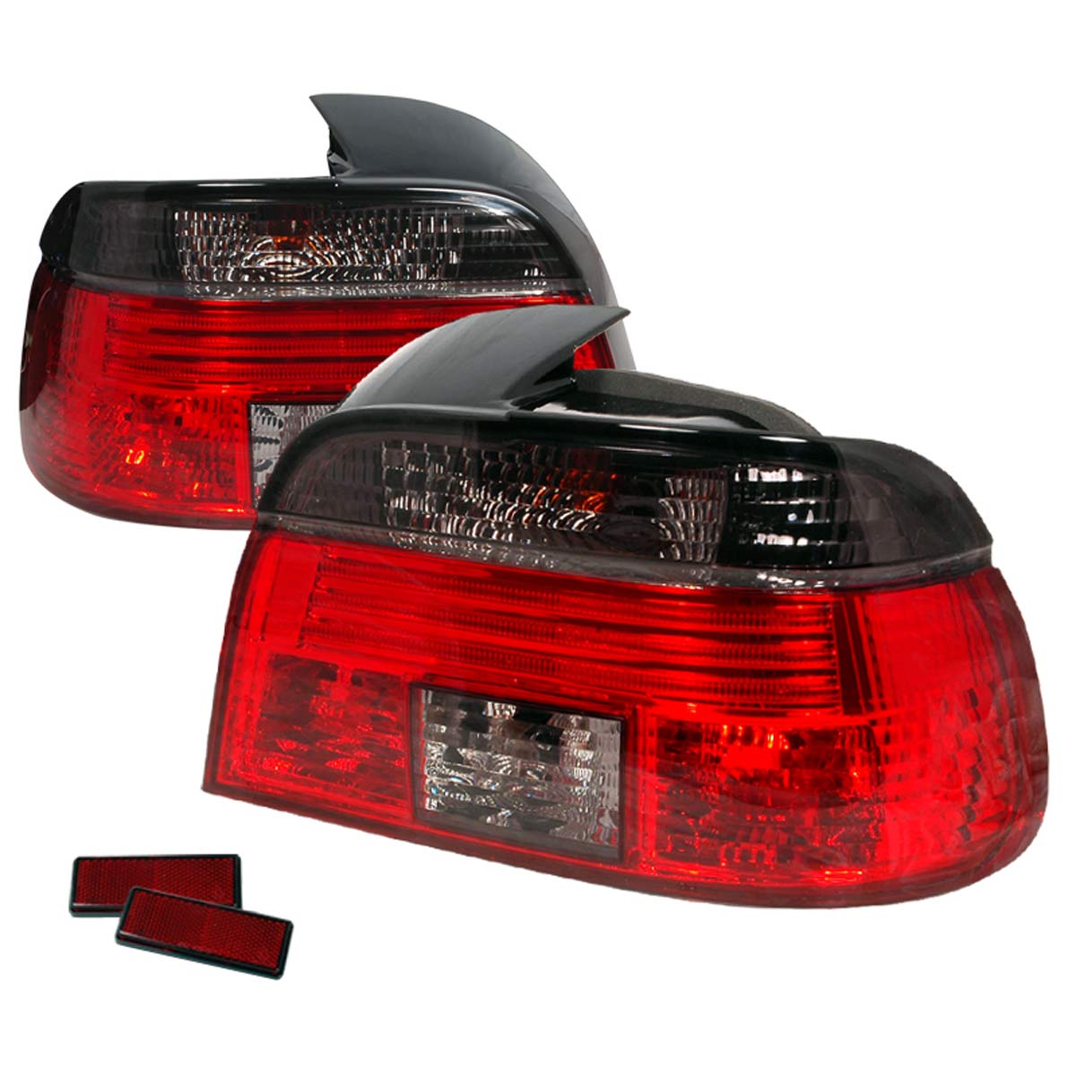 Spec-D Tuning LT-E394G-APC | Spec-D Bmw E39 4dr Taillights - Smoke Red (Lt-E394g-Apc); 1999-2003