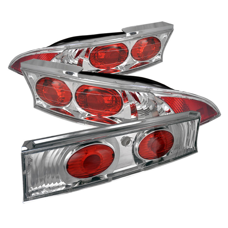 Spec-D Tuning LT-ELP953-APC | Mitsubishi Eclipse Altezza Tail Light Chrome; 1995-1999