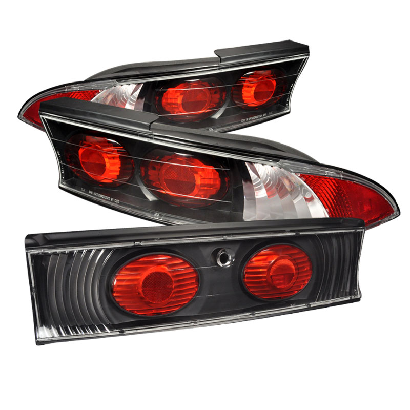 Spec-D Tuning LT-ELP95JM3-APC | Mitsubishi Eclipse Altezza Tail Light Chrome; 1995-1999