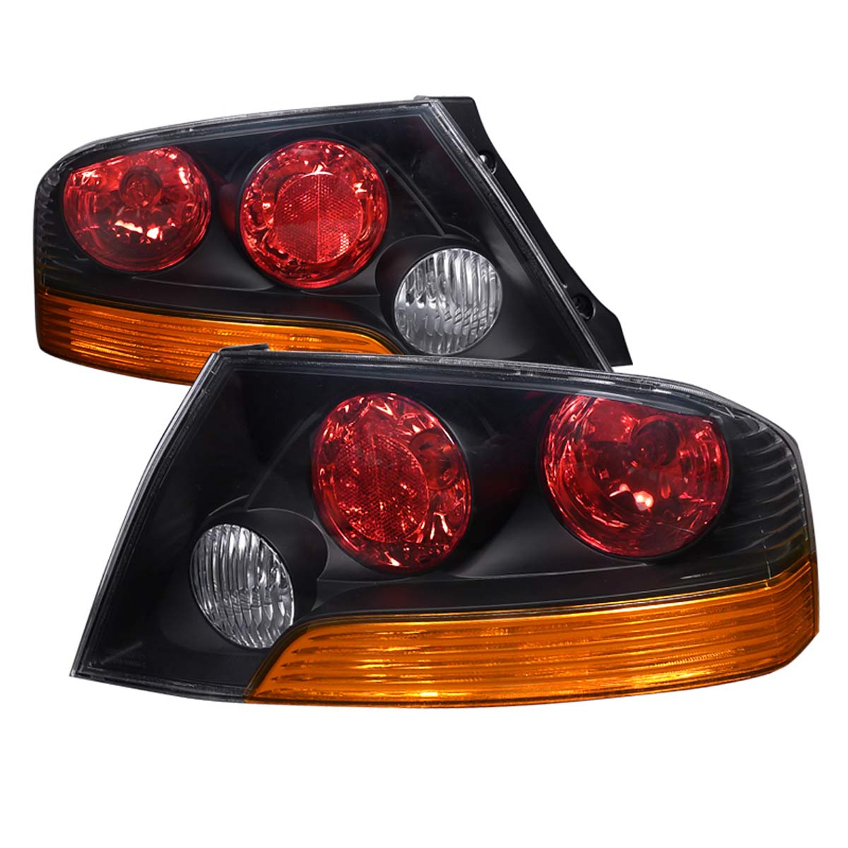 Spec-D Tuning LT-EVO03JM-DP | Mitsubishi Lancer Mit. Lancer Evo 8/9 Tail Lights; 2003-2004