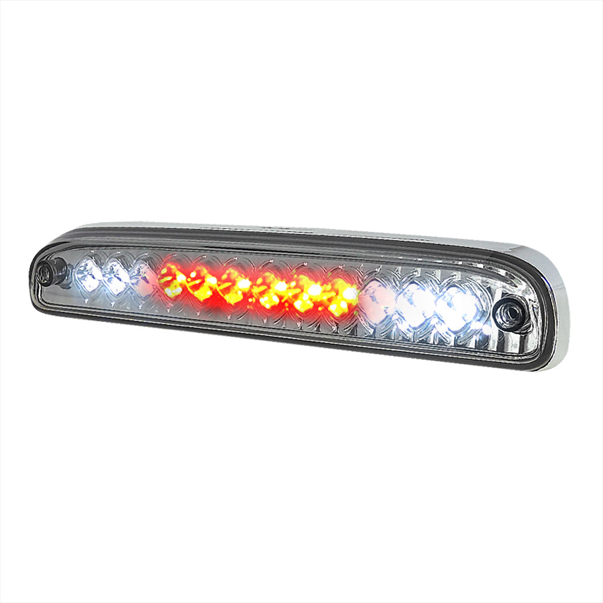 Spec-D Tuning lt-f25099rbcled-rs | SPEC-D Tuning Ford F250 3RD Brake Light - Chrome; 1999-2012