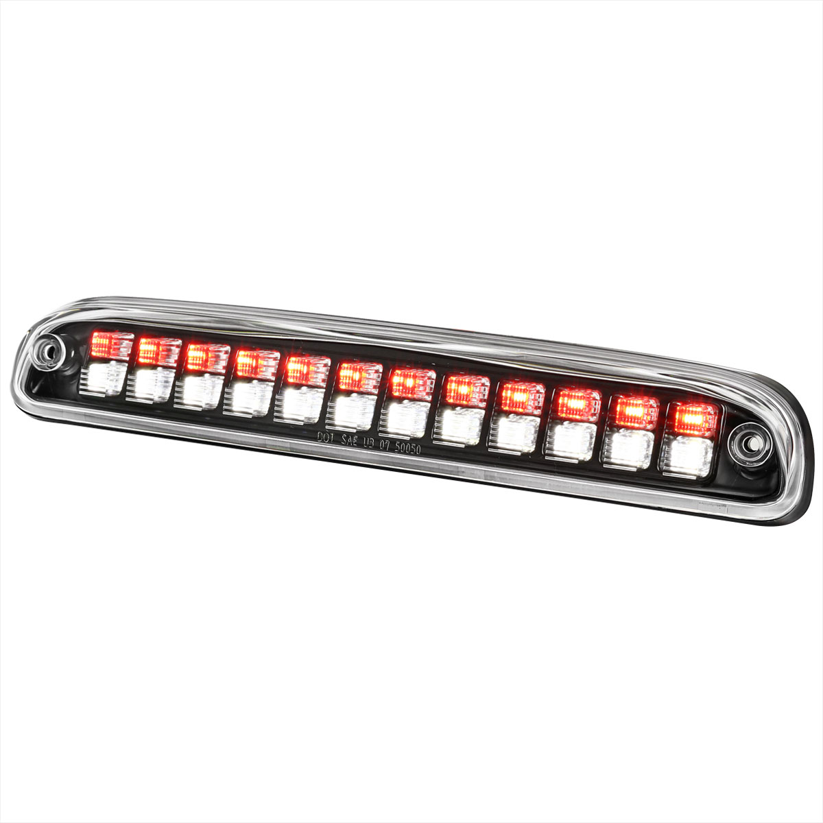 Spec-D Tuning lt-f25099rbjm-g2-cy | SPEC-D Tuning Ford F250 LED 3RD Brake Light Black; 1999-2016