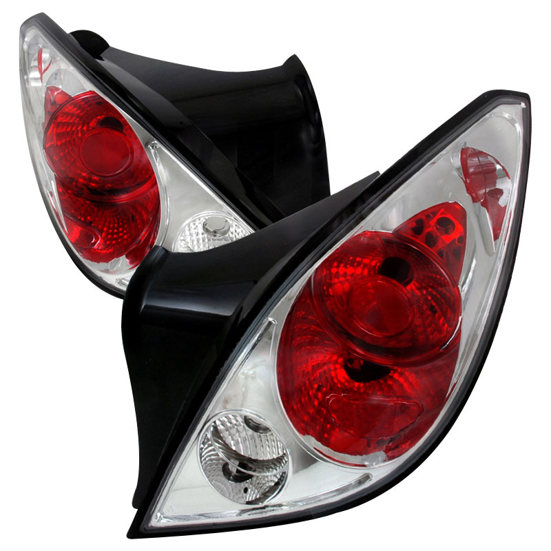 Spec-D Tuning LT-G605-TM | Pontiac G6 Altezza Tail Light Chrome 2 Door; 2005-2010