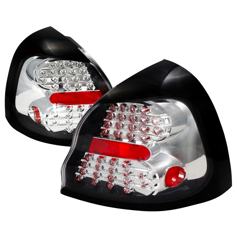 Spec-D Tuning LT-GPX04CLED-KS | Pontiac Grand Prix Led Tail Lights Chrome; 2004-2007