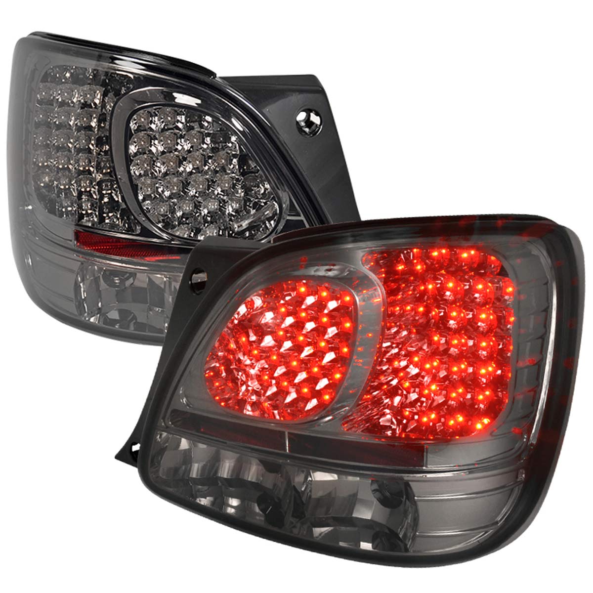 Spec-D Tuning LT-GS30098GLED-TM | Spec-D Lexus Gs300 Gs400 Led Taillights (Lt-Gs30098gled-Tm); 1998-2005