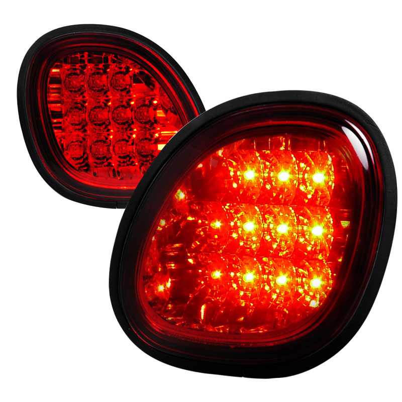 Spec-D Tuning LT-GS30098RLED-TMX | Lexus Gs300 Led Tail Lights Red Trunk-Piece; 1998-2005