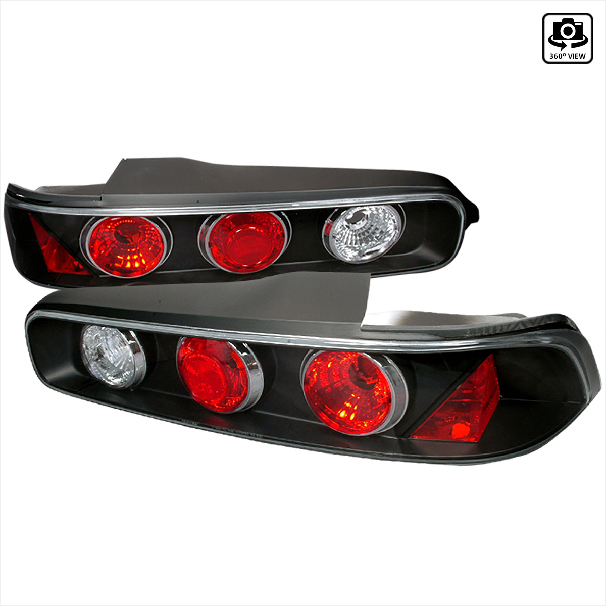 Spec-D Tuning LT-INT942JM-TM | Acura Integra Altezza Tail Light Black 2dr; 1994-2001