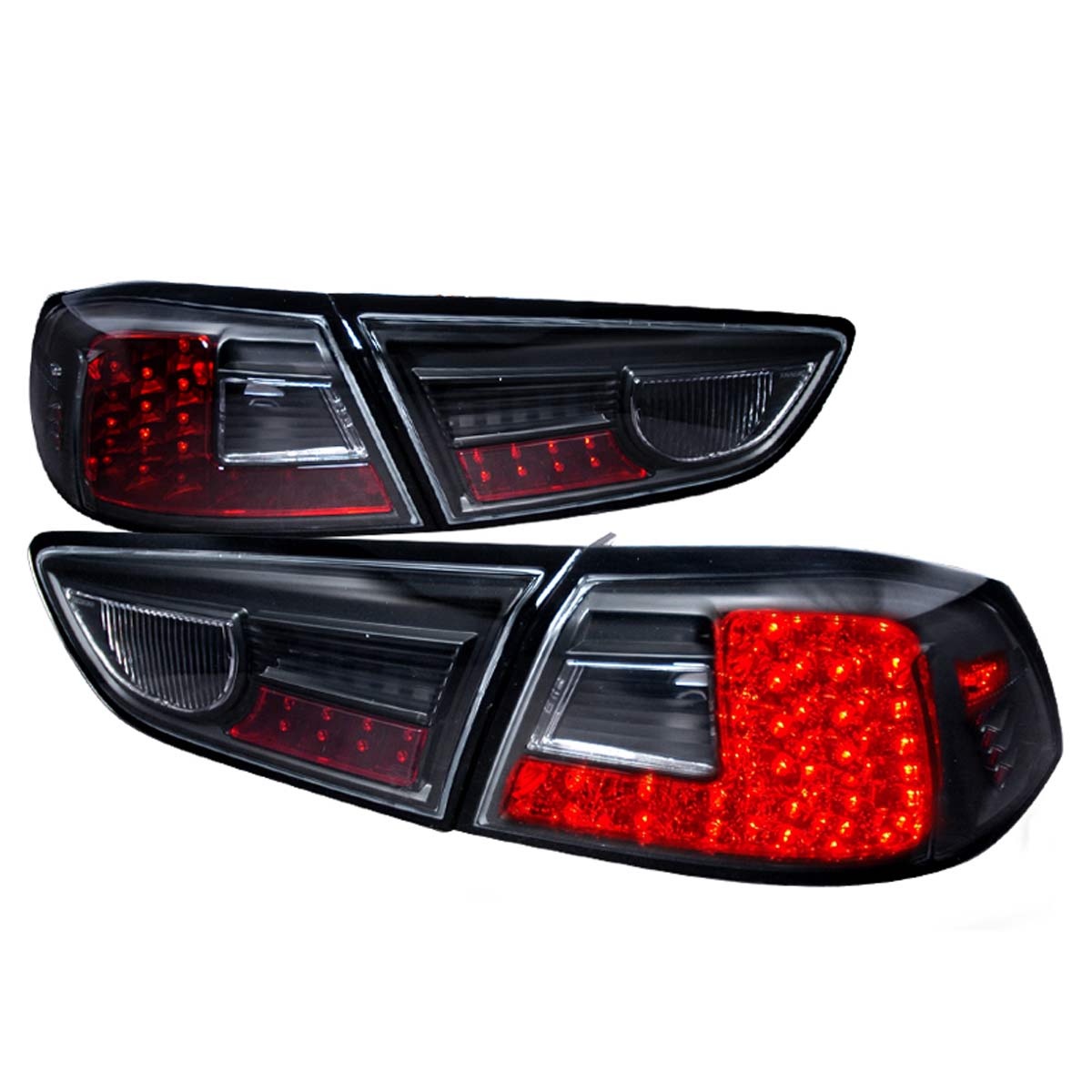 Spec-D Tuning LT-LAN08JMLED-OP | Spec-D Mitsubishi Lancer Led Taillights (Lt-Lan08jmled-Op); 2008-2010