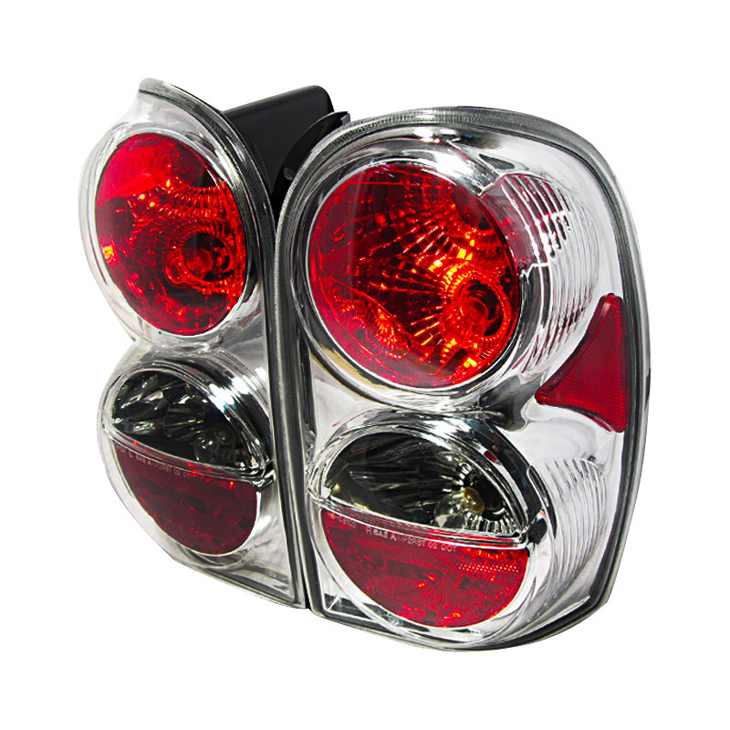 Spec-D Tuning LT-LIB02-KS | Spec-D Jeep Liberty Taillights - Chrome (Lt-Lib02-Ks); 2002-2004