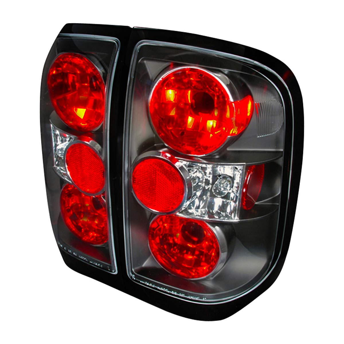 Spec-D Tuning LT-PATH96JM-TM | Nissan Pathfinder Altezza Tail Light Black; 1996-1998