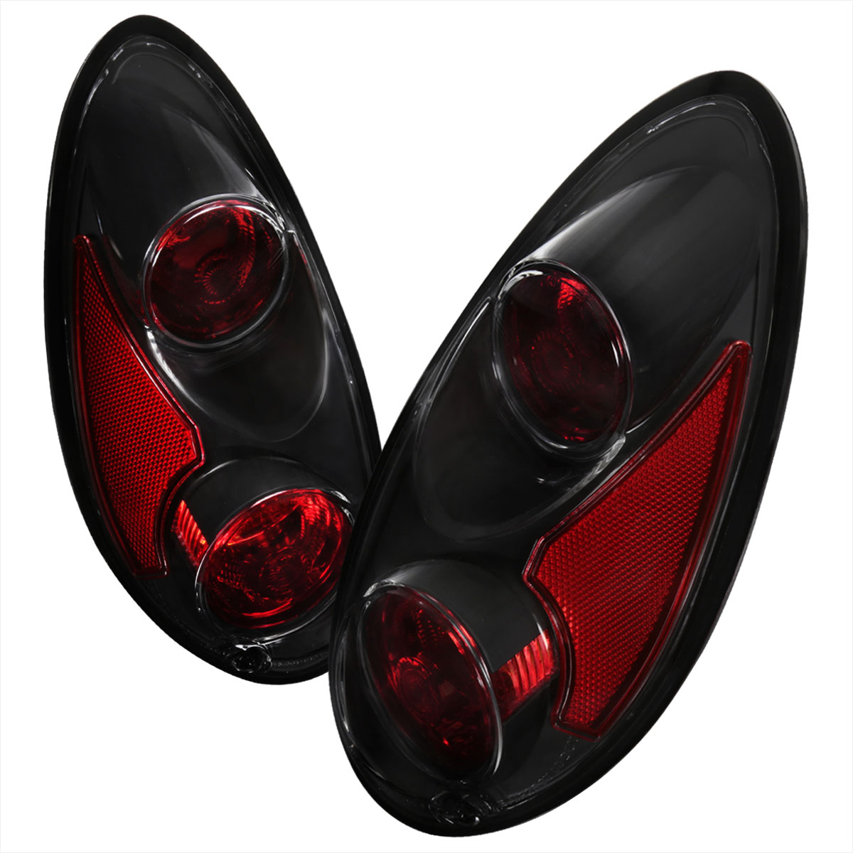 Spec-D Tuning lt-ptc01jm-apc | SPEC-D Tuning Chrysler PT CRUISER Tail Lights - Black; 2001-2005