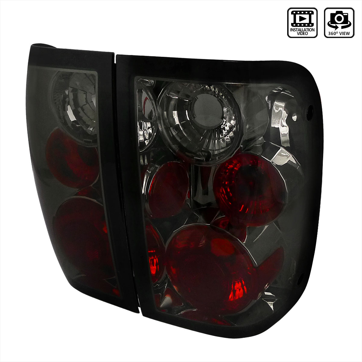 Spec-D Tuning LT-RAN01G-TM | Spec-D Ford Ranger Altezza Taillights - (Lt-Ran01g-Tm); 2001-2004