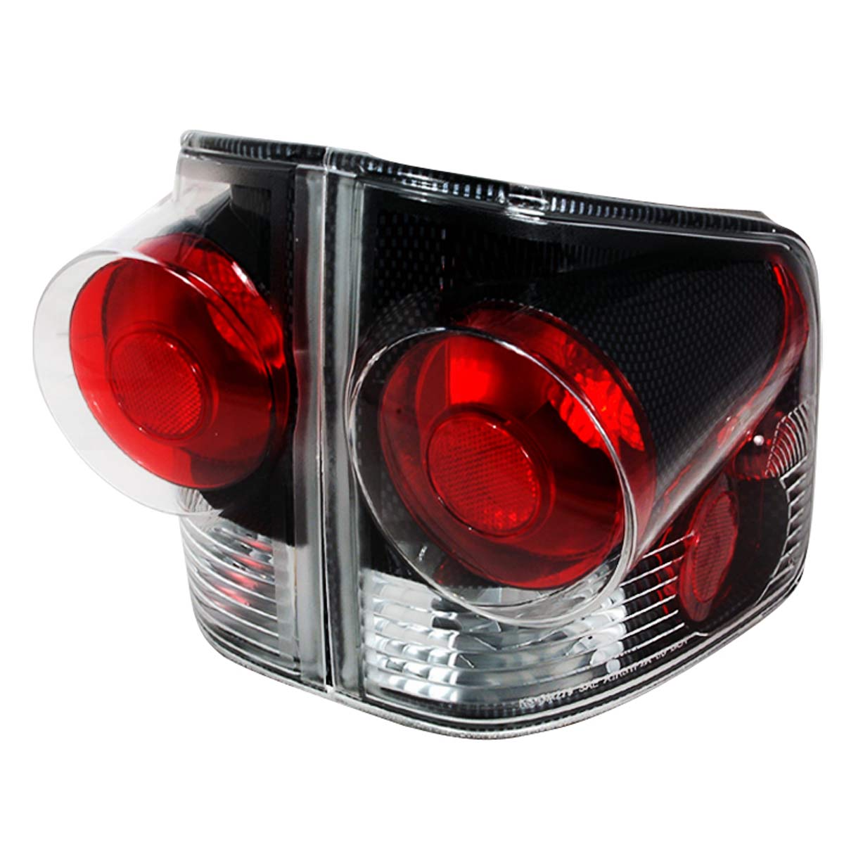 Spec-D Tuning LT-S10943DCF-KS | Chevrolet S10 Altezza Tail Lights Chrome; 1994-2001