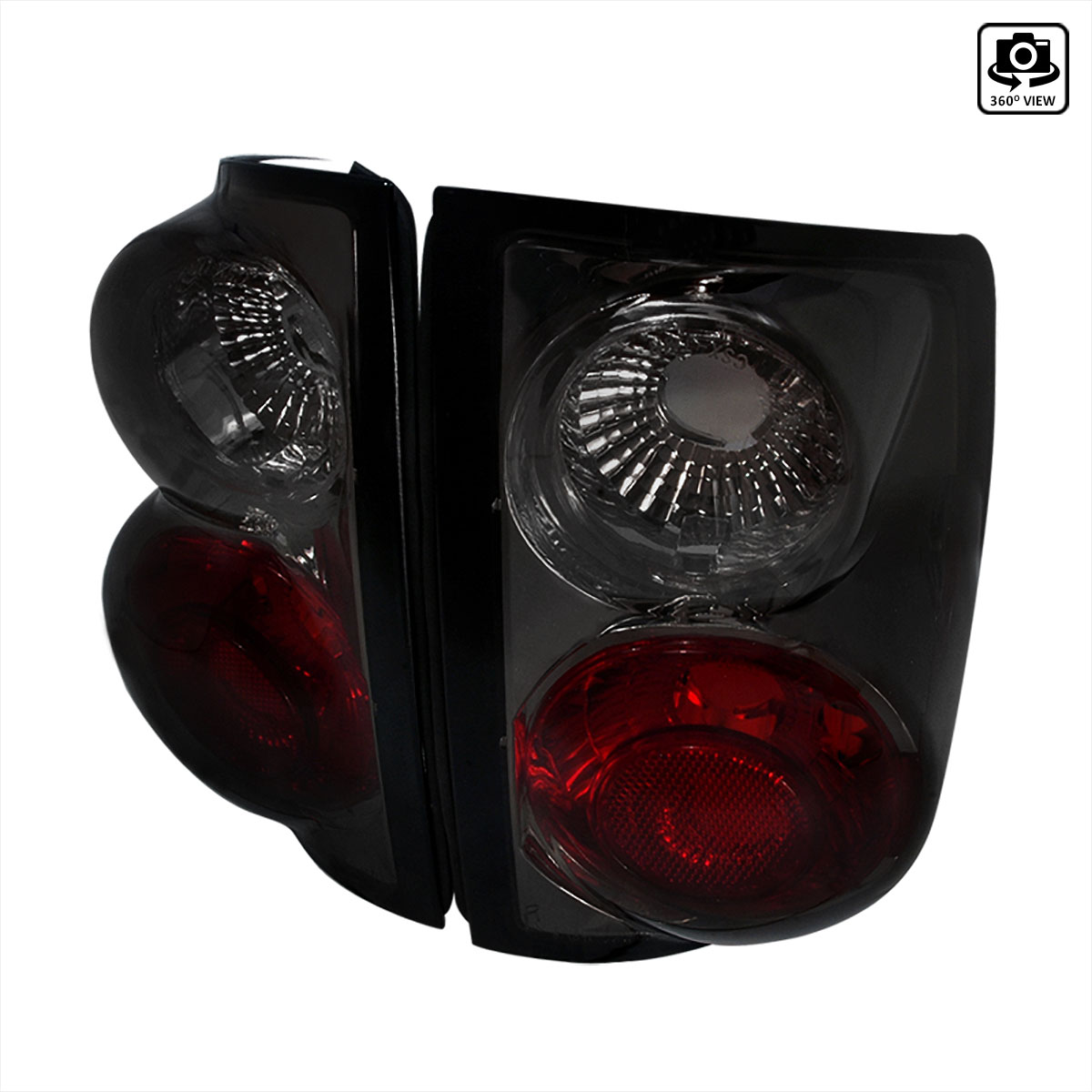 Spec-D Tuning LT-S1094G-TM | Chevrolet S10 Altezza Tail Light Smoke; 1994-2001