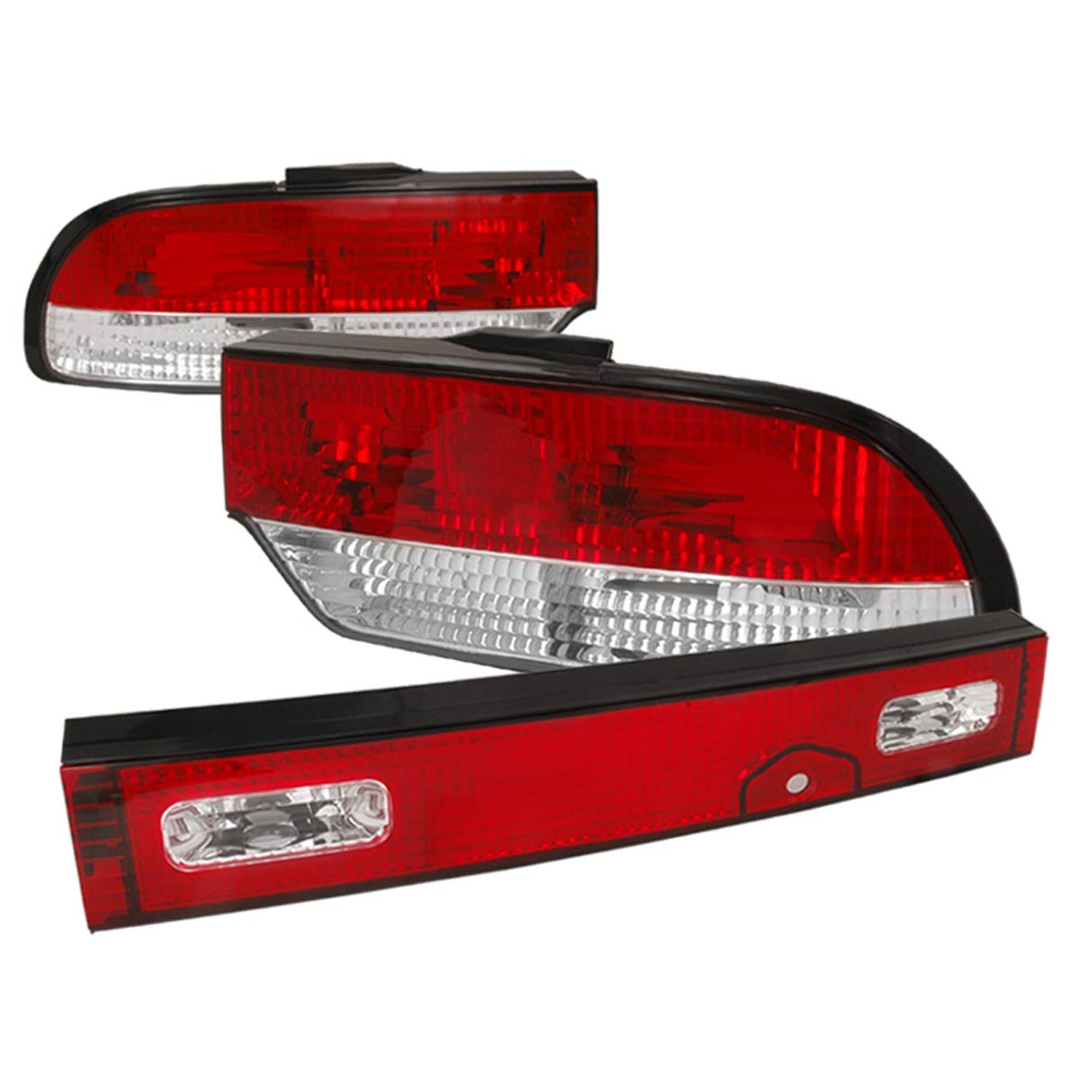 Spec-D Tuning LT-S1389RPW3-TM | Nissan 240sx Altezza Tail Light Chrome; 1989-1994