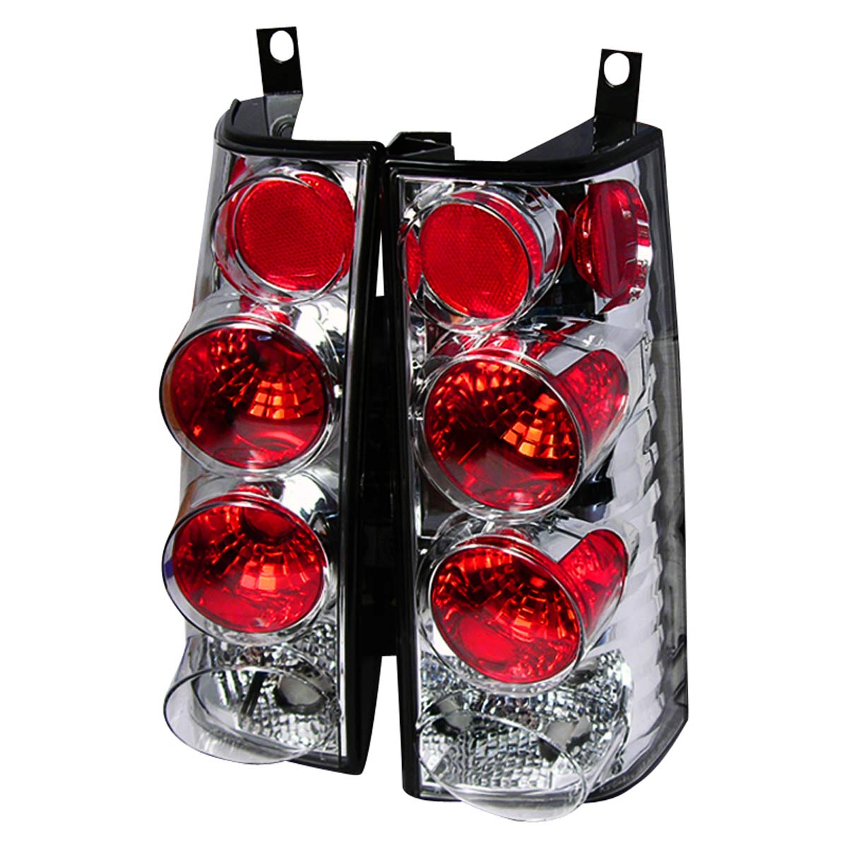 Spec-D Tuning LT-SAV96-KS | Spec-D Gmc Savana Taillights - Chrome (Lt-Sav96-Ks); 1996-2002