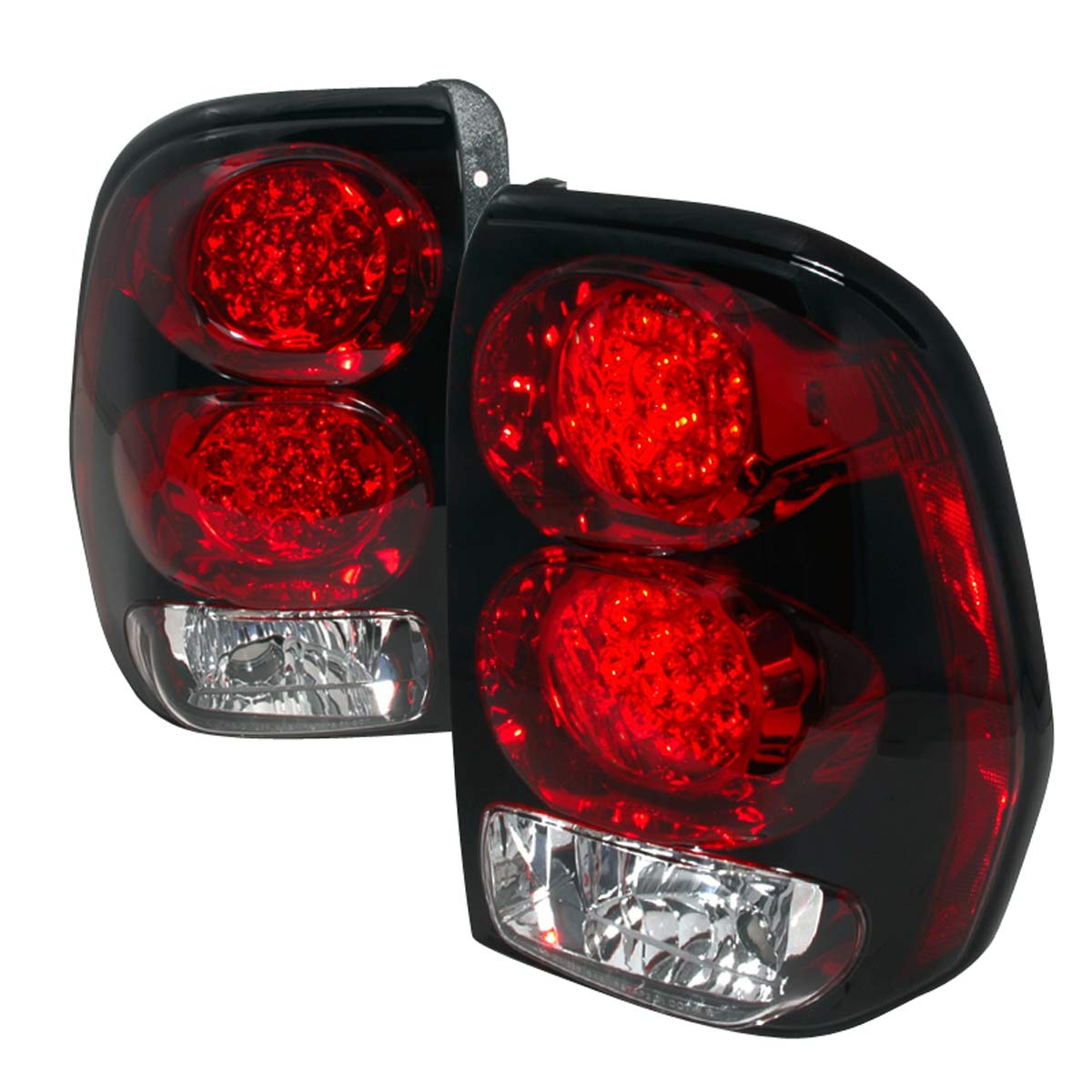 Spec-D Tuning LT-TBLZ02RLED-KS | Spec-D Trailblazer Led Taillights (Lt-Tblz02rled-Ks); 2002-2007