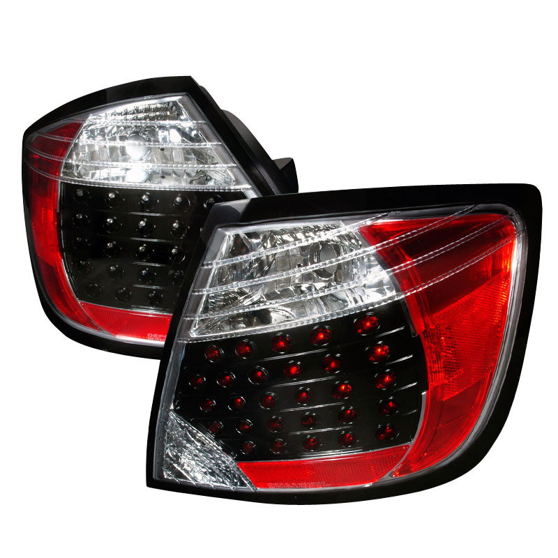 Spec-D Tuning LT-TC04JMLED-DP | Spec-D Scion Tc Led Taillights - Black (Lt-Tc04jmled-Dp); 2004-2006