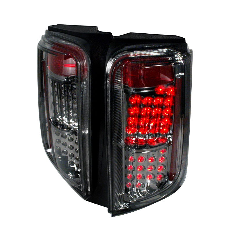 Spec-D Tuning LT-XB08GLED-KS | Scion Xb Led Tail Lights Smoke; 2008-2010