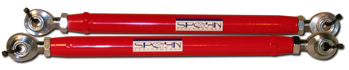 Spohn Performance M5-203-4130 | SPOHN Tubular Adj. LCAs w/ Spherical Ends Chrome Moly Mustang V8; 2005-2011