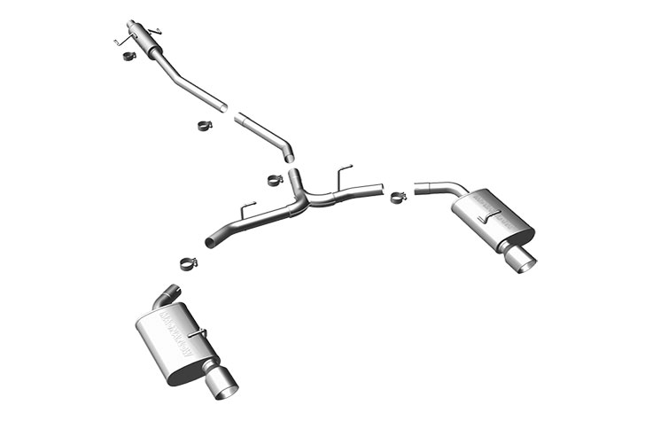 Magnaflow 15552 | Exhaust System for Ford Fusion 3.0L/3.5L; 2010-2010