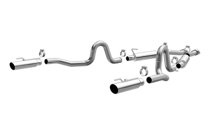 Magnaflow 15673 | Magnapack Exhaust Mustang GT V8; 1999-2004