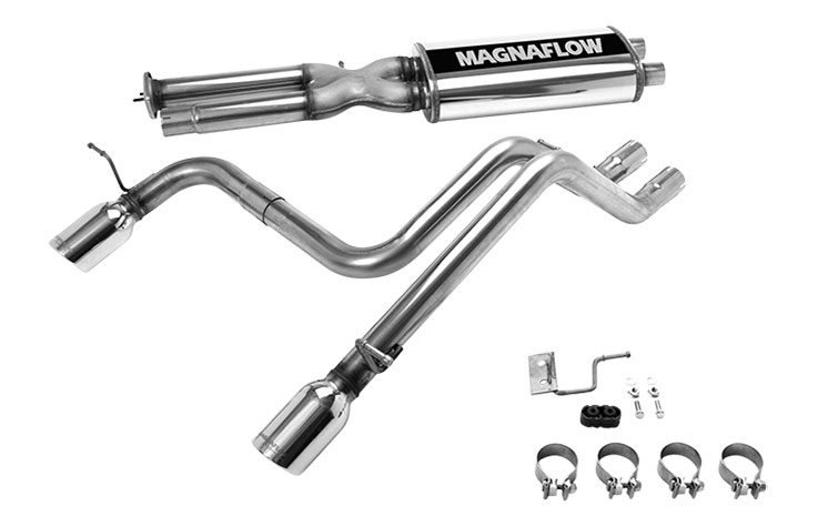 Magnaflow 16673 | Exhaust System for Hummer H2 split rear; 2003-2006