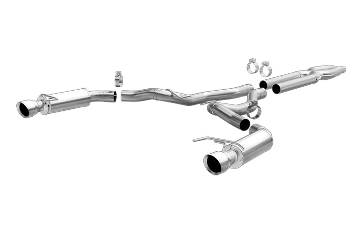 Magnaflow Mustang GT Exhaust with Xpipe - Competition Series - 19101