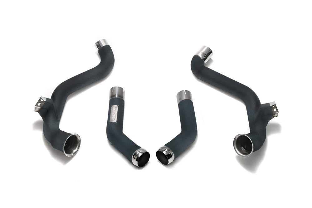 Armytrix MB056-DDC | ARMYTRIX Ceramic Coated High-Flow Performance Race Downpipe Mercedes-Benz C63 AMG / AMG S W205; 2015-2018