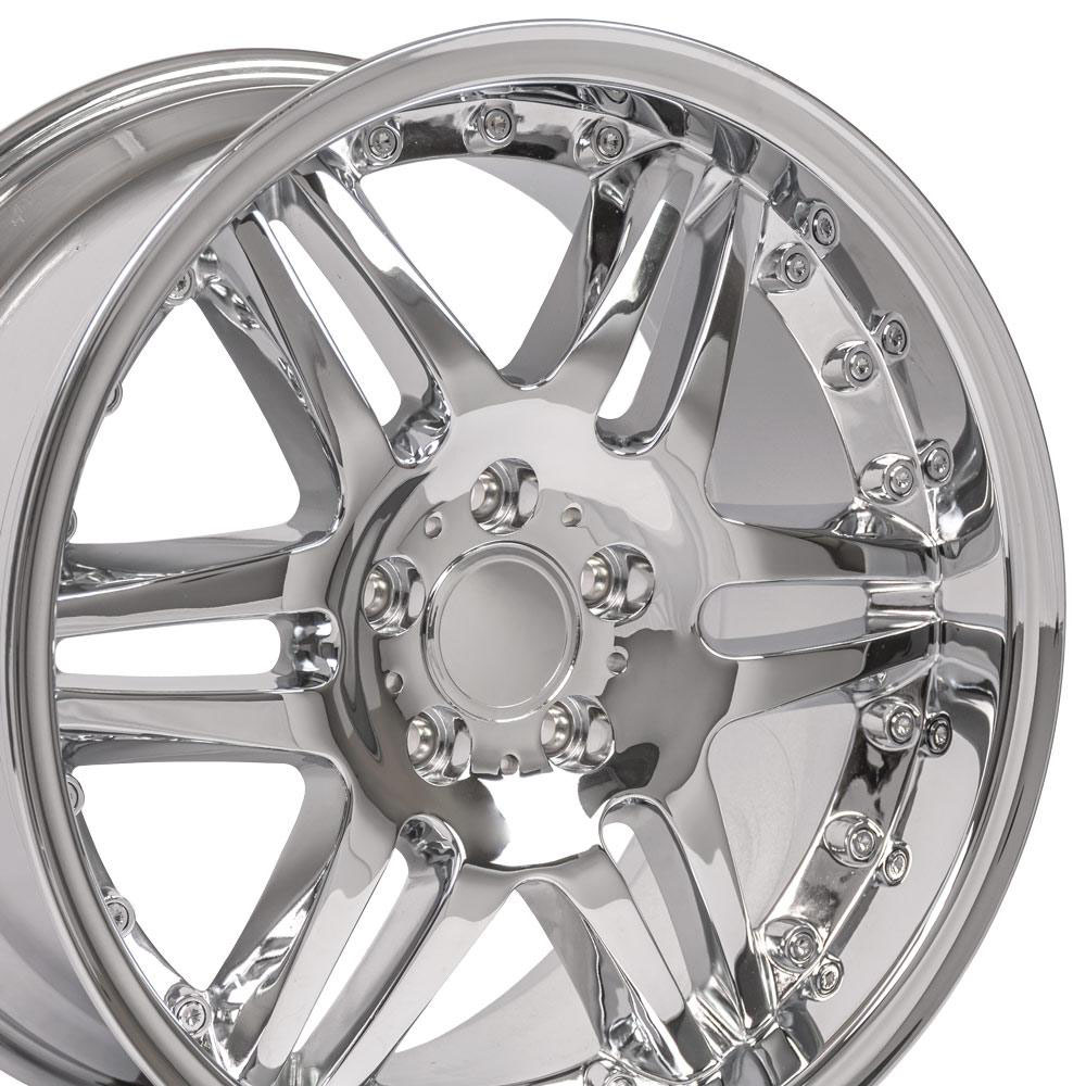 OE Wheels mb09-18095-5112-38c | 18 Replica Wheel MB09 Mercedes Benz C Class Rim 18x9.5 Chrome Wheel Mercedes-Benz E320 (Rear only) 1994-2009; 1994-2009