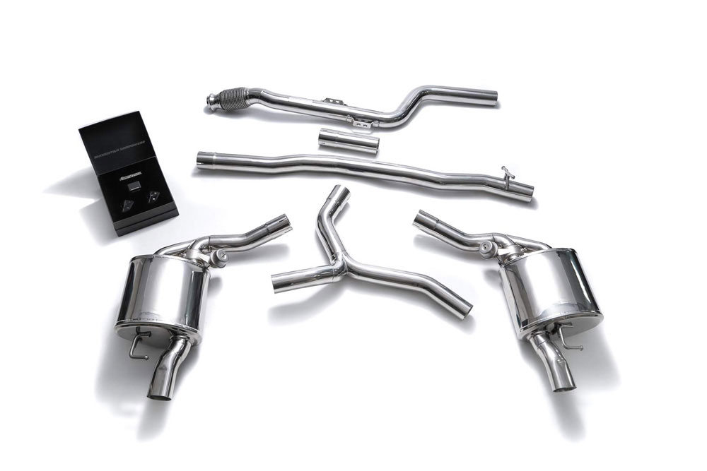 Armytrix MB32C-C | ARMYTRIX Stainless Steel Valvetronic Exhaust System Mercedes-Benz E200 / E250 / E300 W213 Coupe; 2014-2018