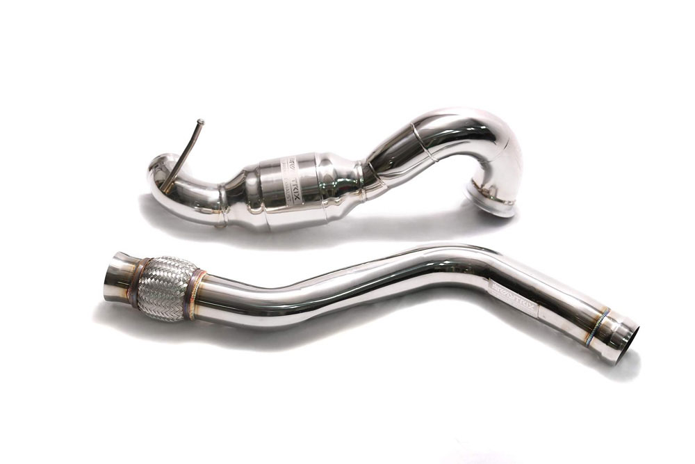 Armytrix MBA45-CD | ARMYTRIX Sport Cat-Pipe with 200 CPSI Catalytic Converters Mercedes-Benz X117 CLA45 SB; 2013-2018