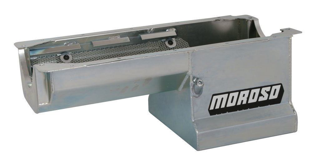 Moroso 20193 | Dart/Rocket Small Block (May Require Cross-Member Mod) Wet Sump 7qt 8.25in Steel Oil Pan